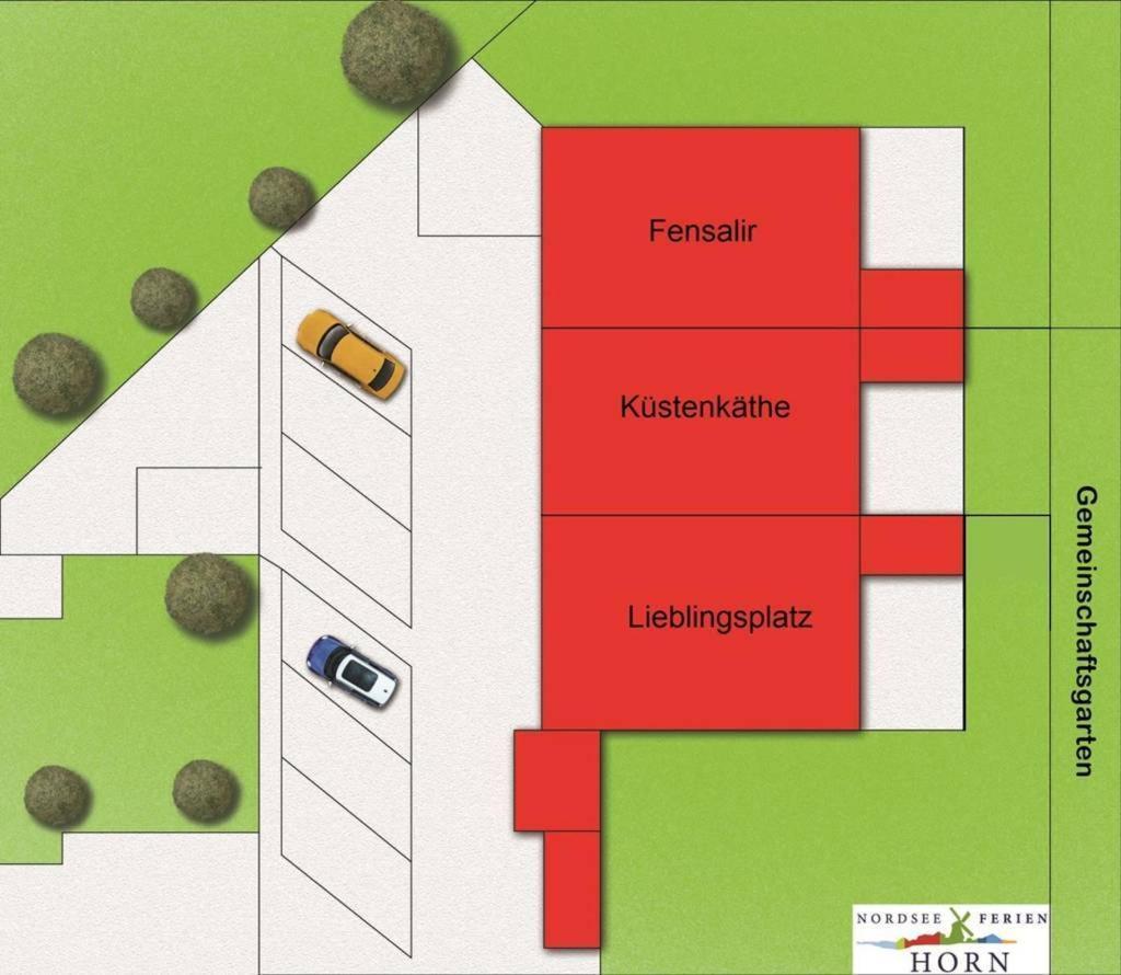 Lieblingsplatz Apartment Дорнумерзил Екстериор снимка
